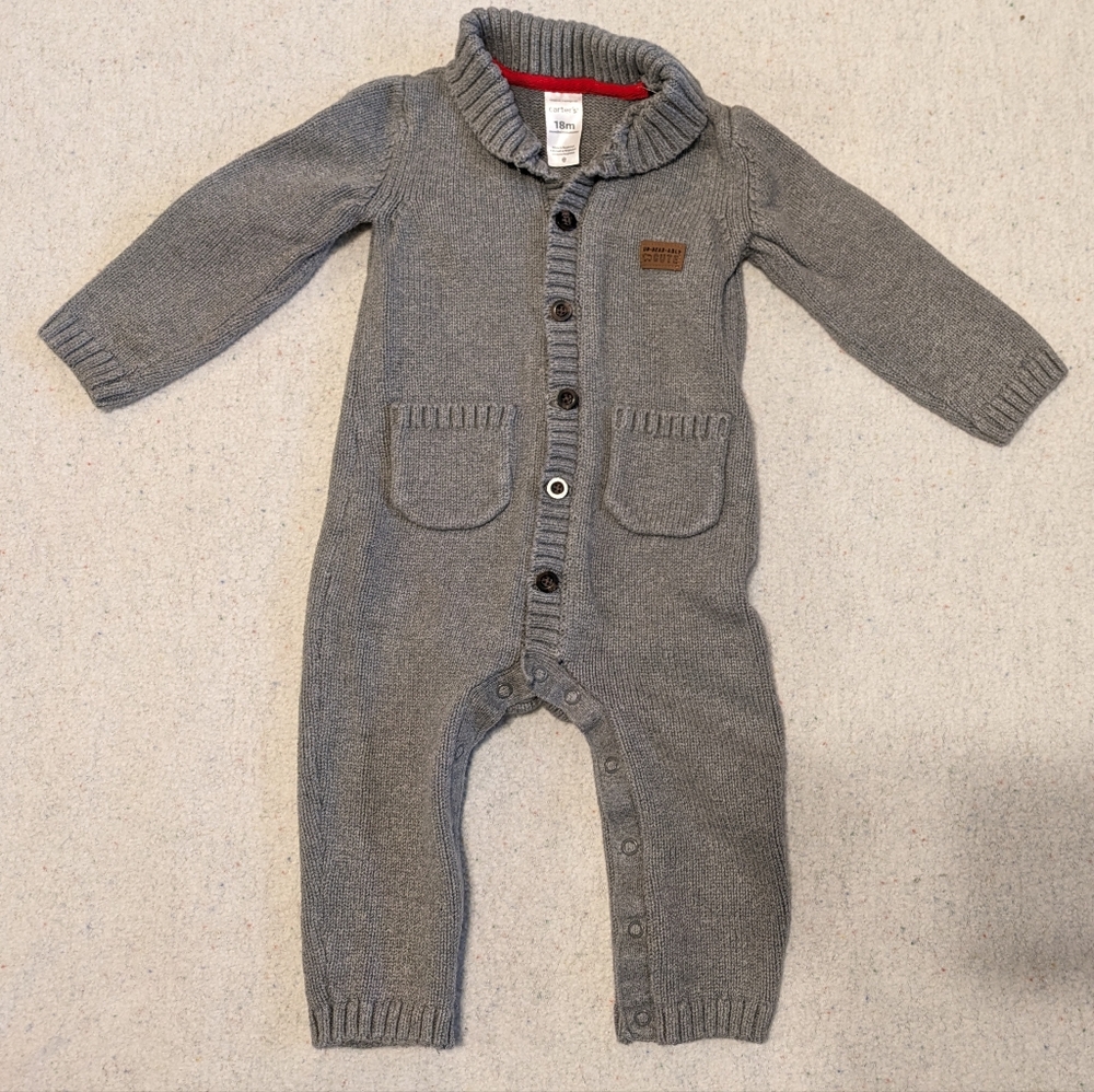 *4/$20* baby sweater one piece